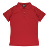 Crossover Womens Polos Red